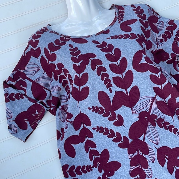 LLR Leaf Printed 🍂 Irma Tunic Top-0030 - Picture 4 of 11